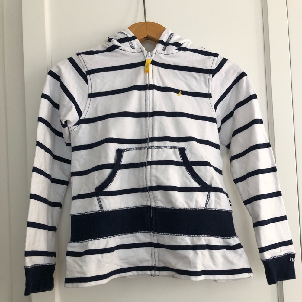 Nautica - Kids striped sailor hoodie